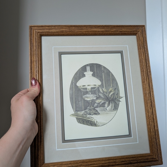 Vintage Inspired Original Art Professionally Framed Set Of 3 - Picture 4 of 11